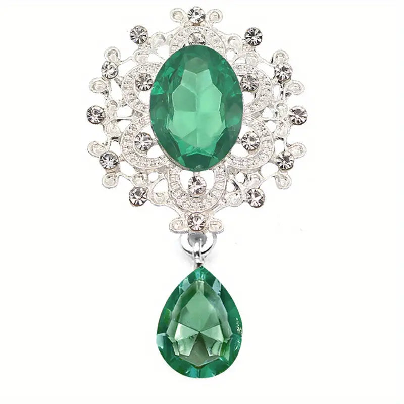 Stunning Tear Drop Dangle Tipsy Sips "Magnetic Bling for your Wine Glass" Choose Colors