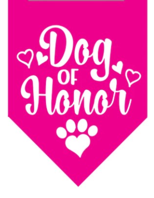 Winey Bitches Co Dog On Honor Doggie Bandana