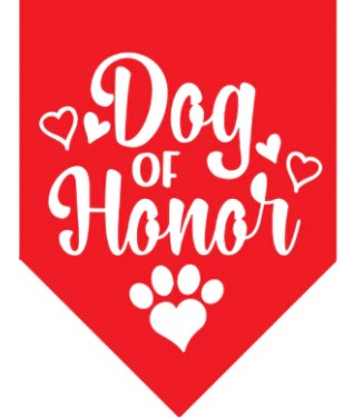 Winey Bitches Co Dog On Honor Doggie Bandana