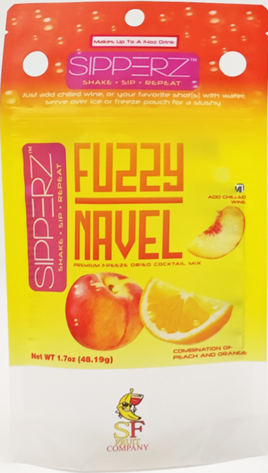 NEW-Adult Sipperz Party Pouches REAL FRUIT Craft Cocktail Mixes- Choose from 6 Flavors