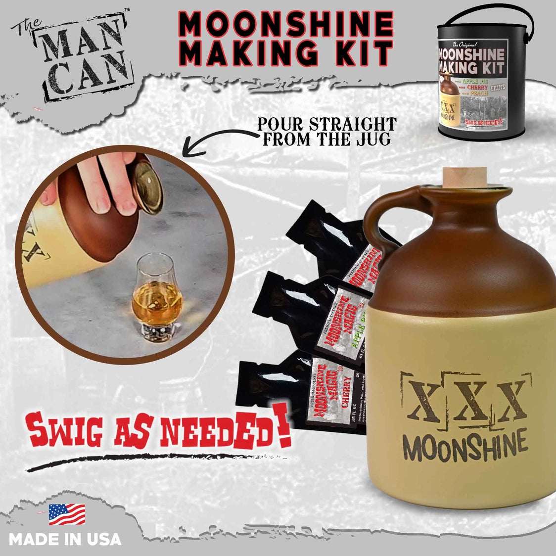 Moonshine Making Kit in a Can