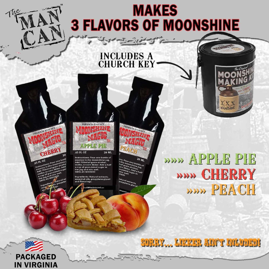 Moonshine Making Kit in a Can