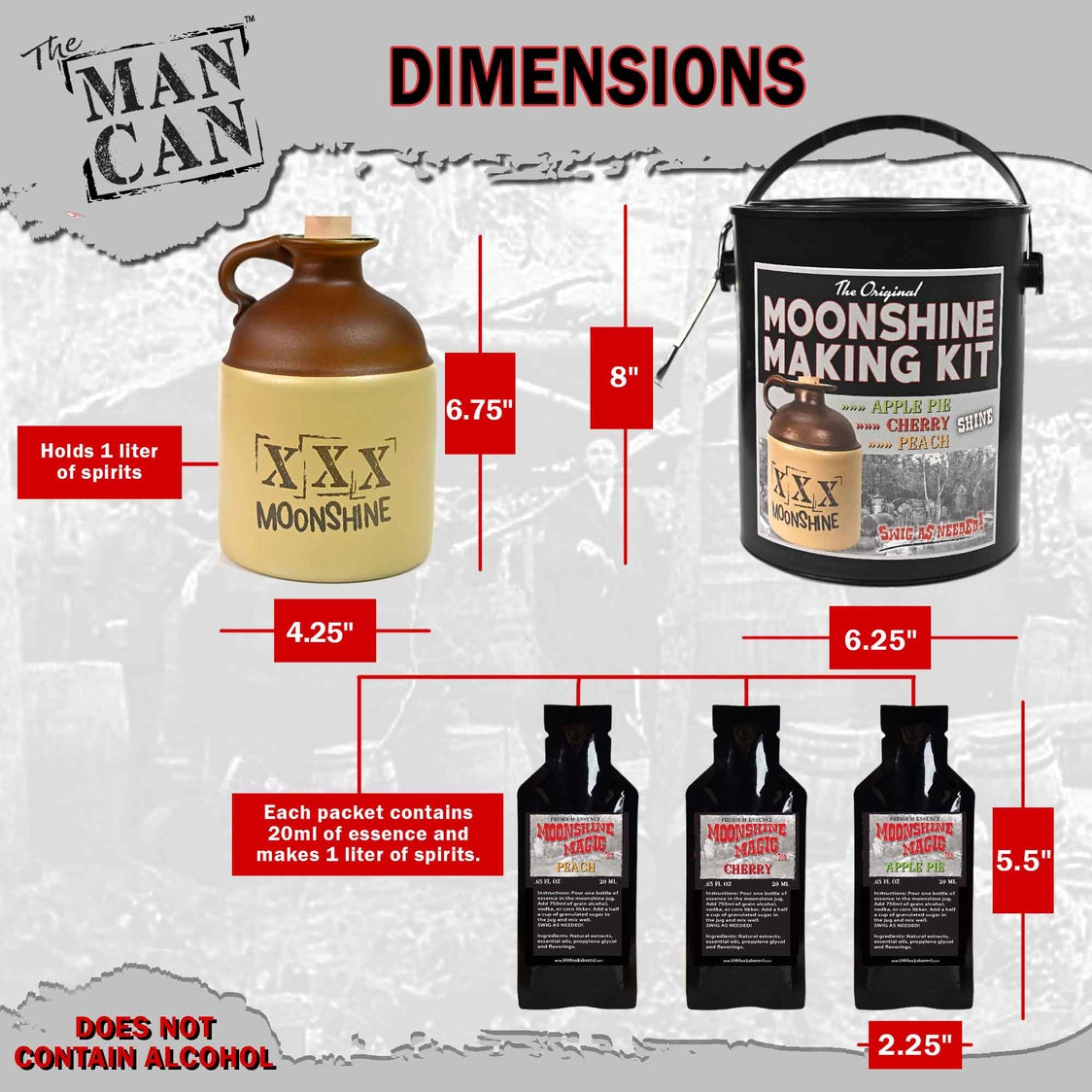 Moonshine Making Kit in a Can