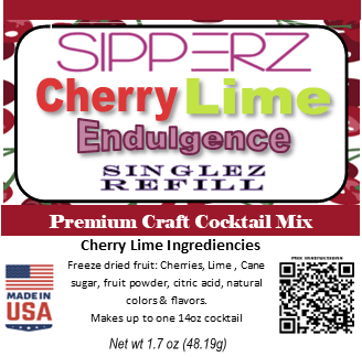 WB Singles Tubes & Re-Sipz Refill Craft Cocktail Mixes-Choose Flavors