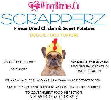 Scrapperz Freeze Dried Dog Food Topperz