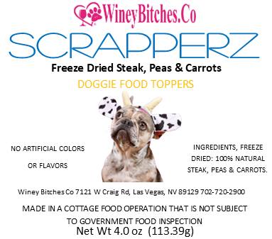 Scrapperz Freeze Dried Dog Food Topperz