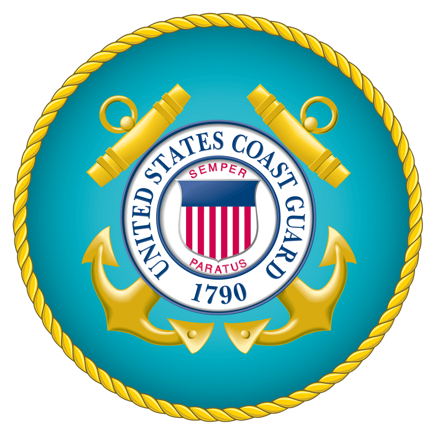 Military- Coast Guard Bling Stem or Stemless Wine Glasses-Choose your color