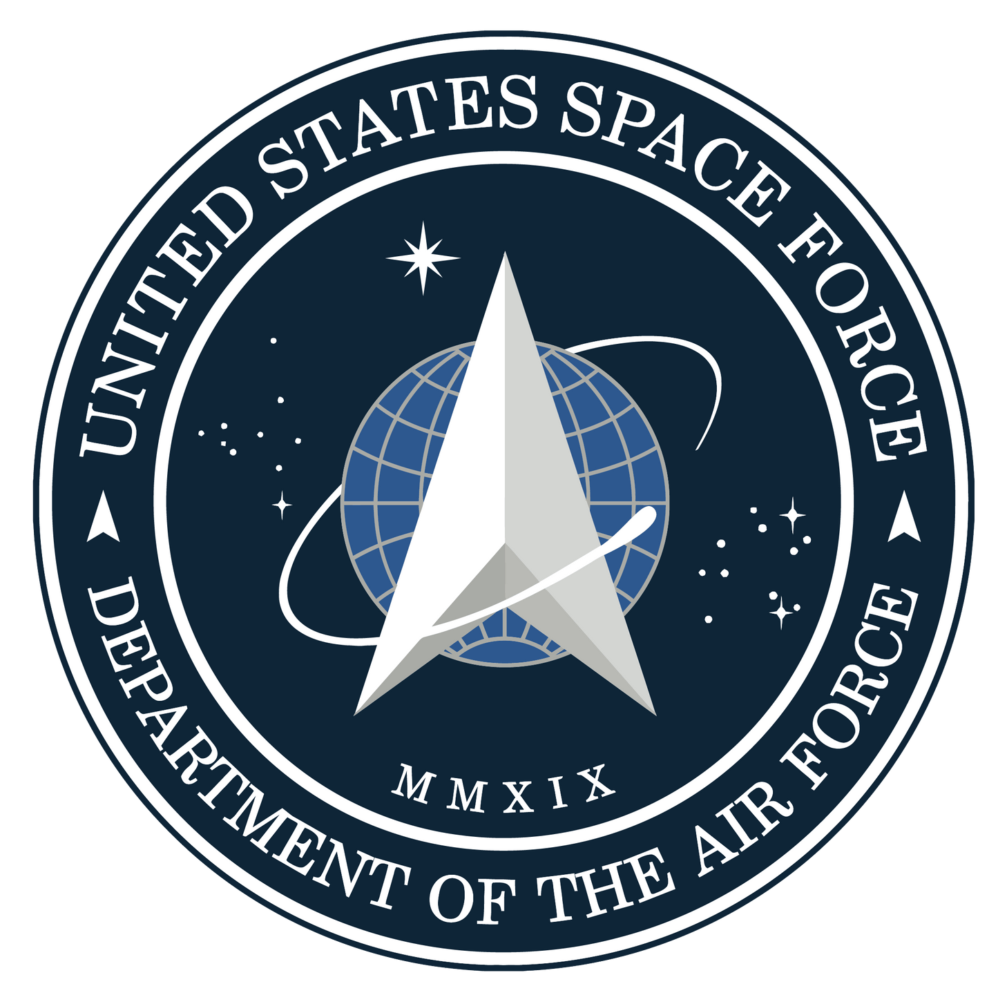 Military-Space Force Bling Stem or Stemless Wine Glasses-Choose your color