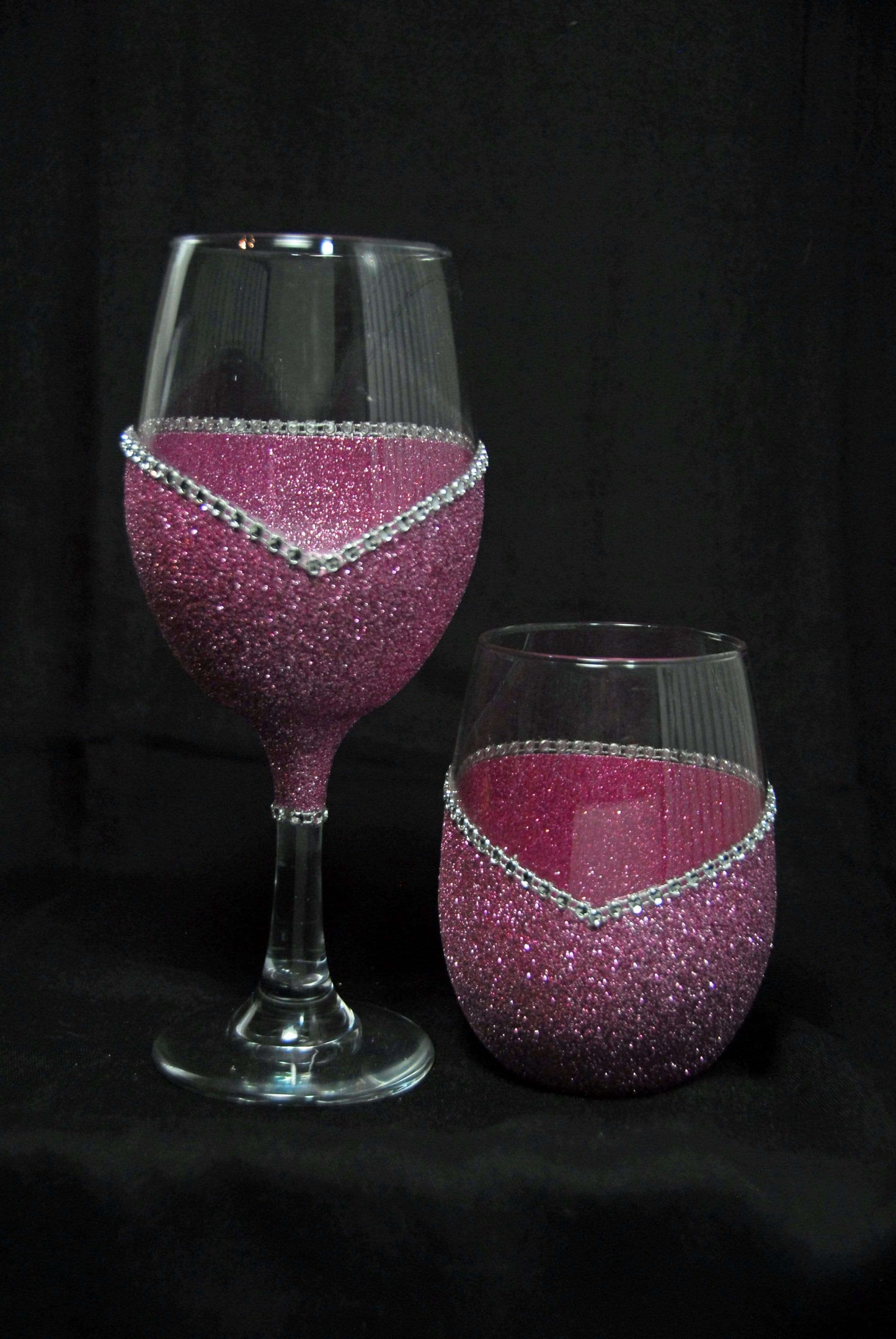 Barware Copy of Winey Bitches Co ""Nice With A Hint Of Naughty" Holiday Drinkware-Choose your color WineyBitchesCo