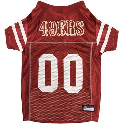 San Francisco 49er's DOG JERSEY (NFL)-WineyBitches.Co - Winey Bitches - Wine- Women- K9's