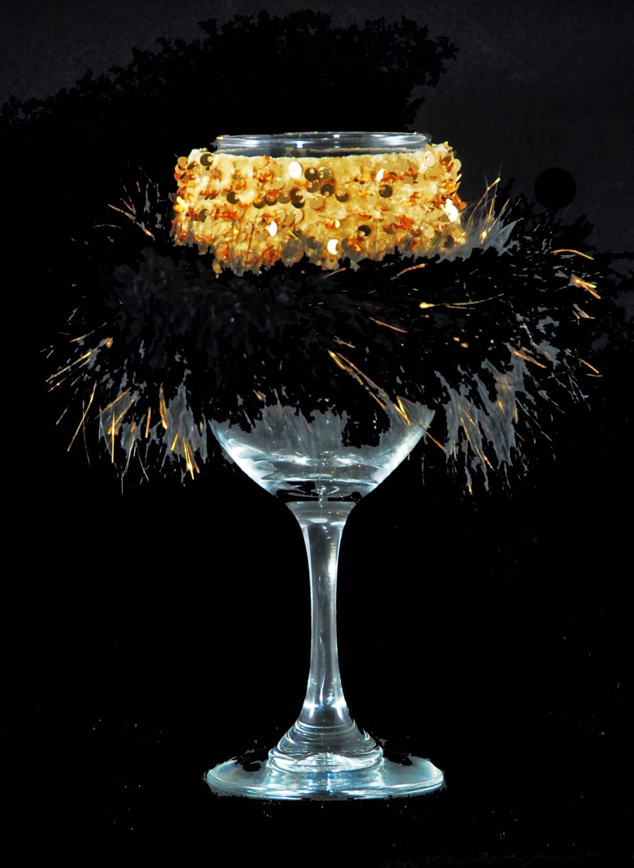 Winey Bitches Co "Blinged Bliss" Floozie Coozie