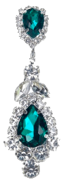 Winey Bitches Co Gem Stone Danglers Tipsy Sips "Magnetic Bling for your Wine Glass" choose your color