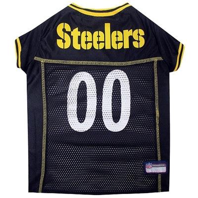 Pittsburg Steelers DOG JERSEY (NFL)-WineyBitches.Co - Winey Bitches - Wine- Women- K9's