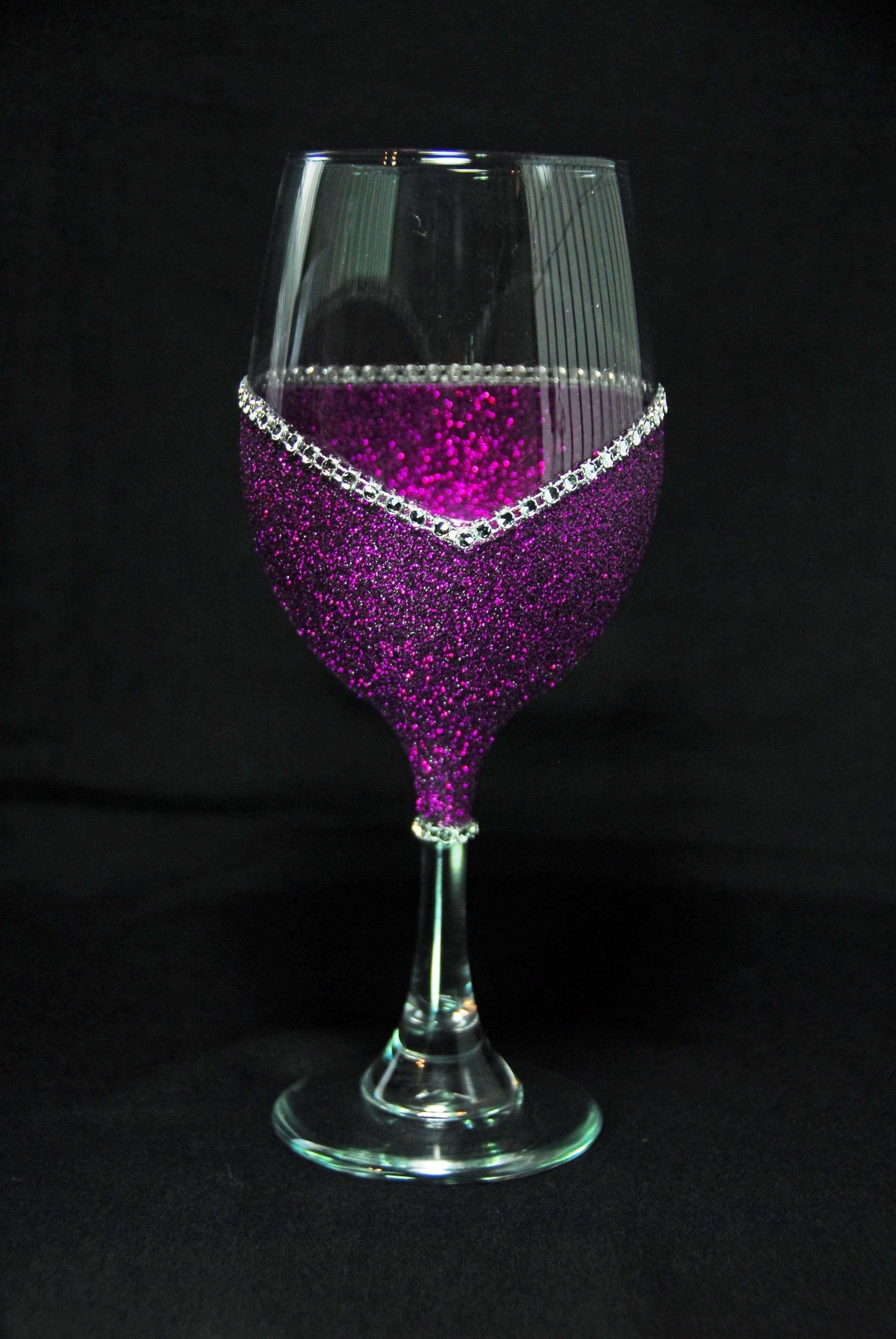 BRIDE and Heart Wedding Day Handmade Wine Glass- Choose your color, Stem or Stemless - Winey Bitches - Wine- Women- K9's
