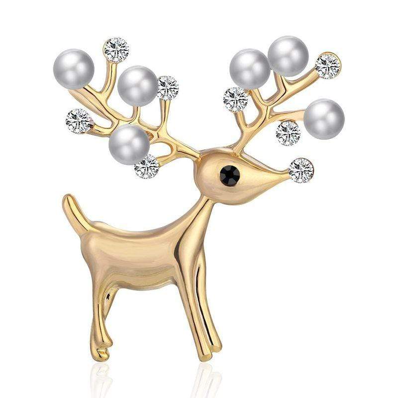 Drinkware Silver Winey Bitches Co Reindeer Tipsy Sips! "Magnetic Bling for your Wine Glass" WineyBitchesCo