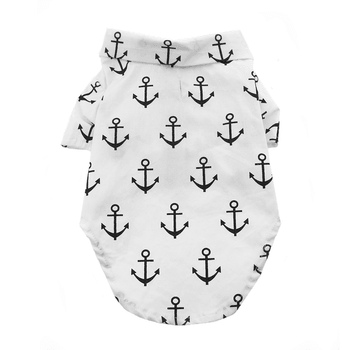 Doggie Hawaiian Camp Shirt -Anchors Aweigh - Winey Bitches - Wine- Women- K9's