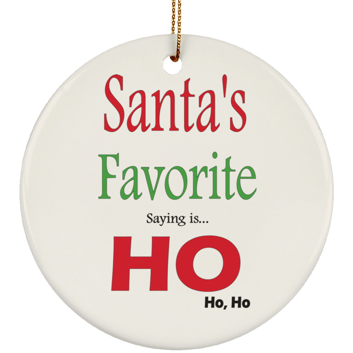 Housewares White / One Size SUBORNC Ceramic Circle Ornament WineyBitchesCo