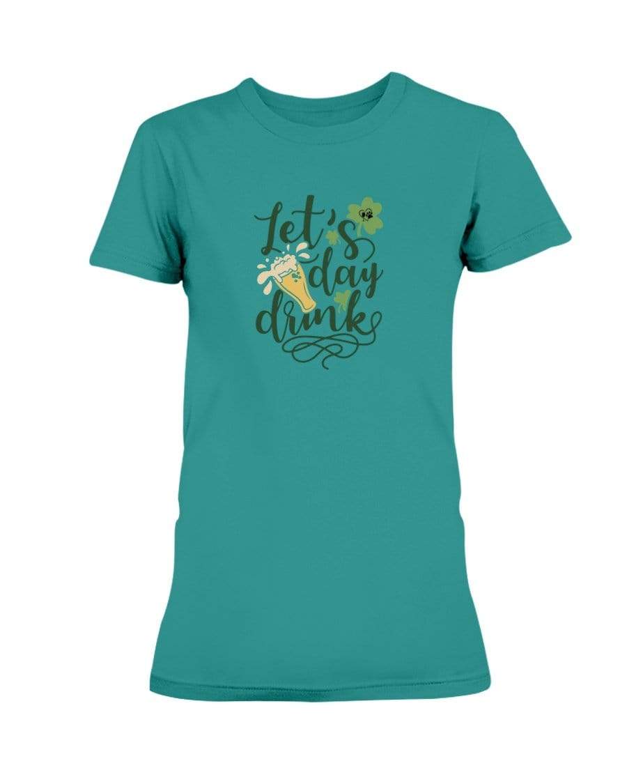 Shirts Antique Jade Dome / S Winey Bitches Co "Let's Day Drink" Ladies Missy T-Shirt WineyBitchesCo