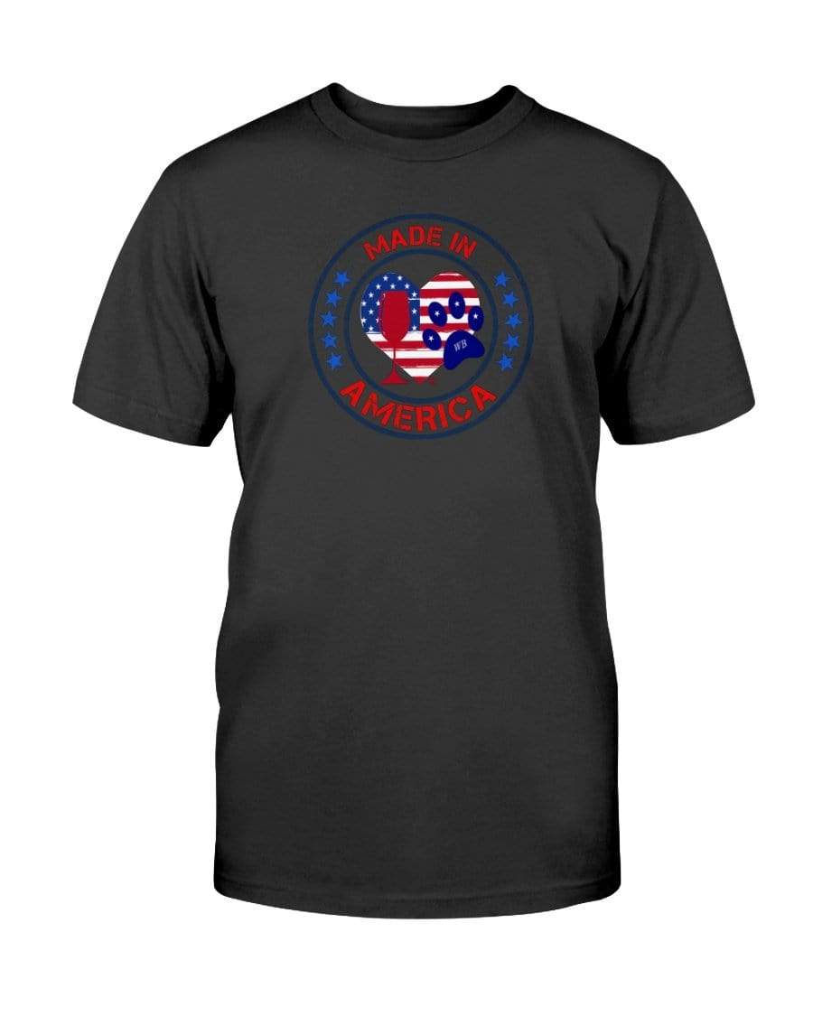 Shirts Black / S Winey Bitches Co "Made In America" Ultra Cotton T-Shirt WineyBitchesCo
