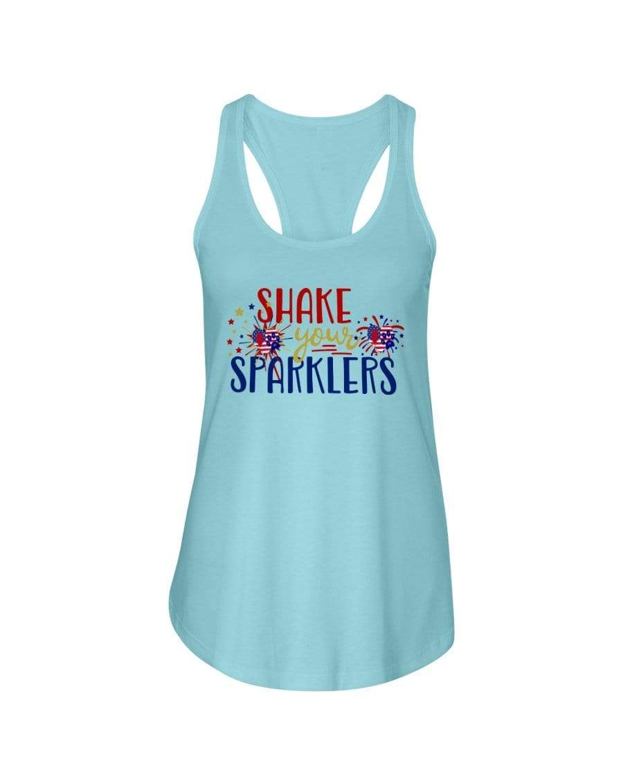 Shirts Cancun / XS Winey Bitches Co "Shake your Sparklers" Ladies Racerback Tank WineyBitchesCo