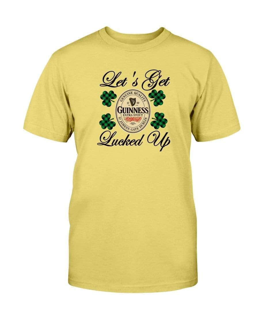 Shirts Daisy / S Winey Bitches Co "Let's Get Lucked Up" Guinness Ultra Cotton T-Shirt WineyBitchesCo