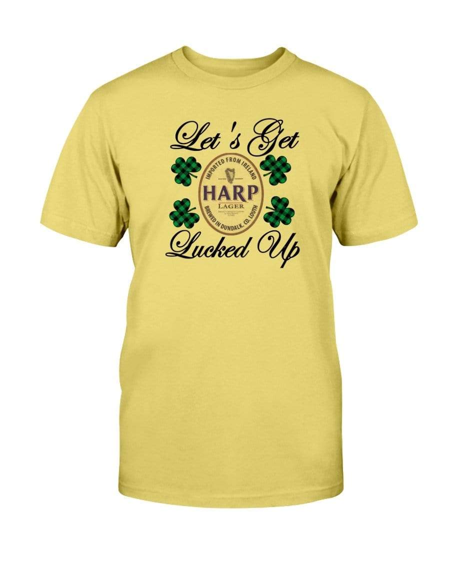 Shirts Daisy / S Winey Bitches Co "Let's Get Lucked Up" Harp Ultra Cotton T-Shirt WineyBitchesCo