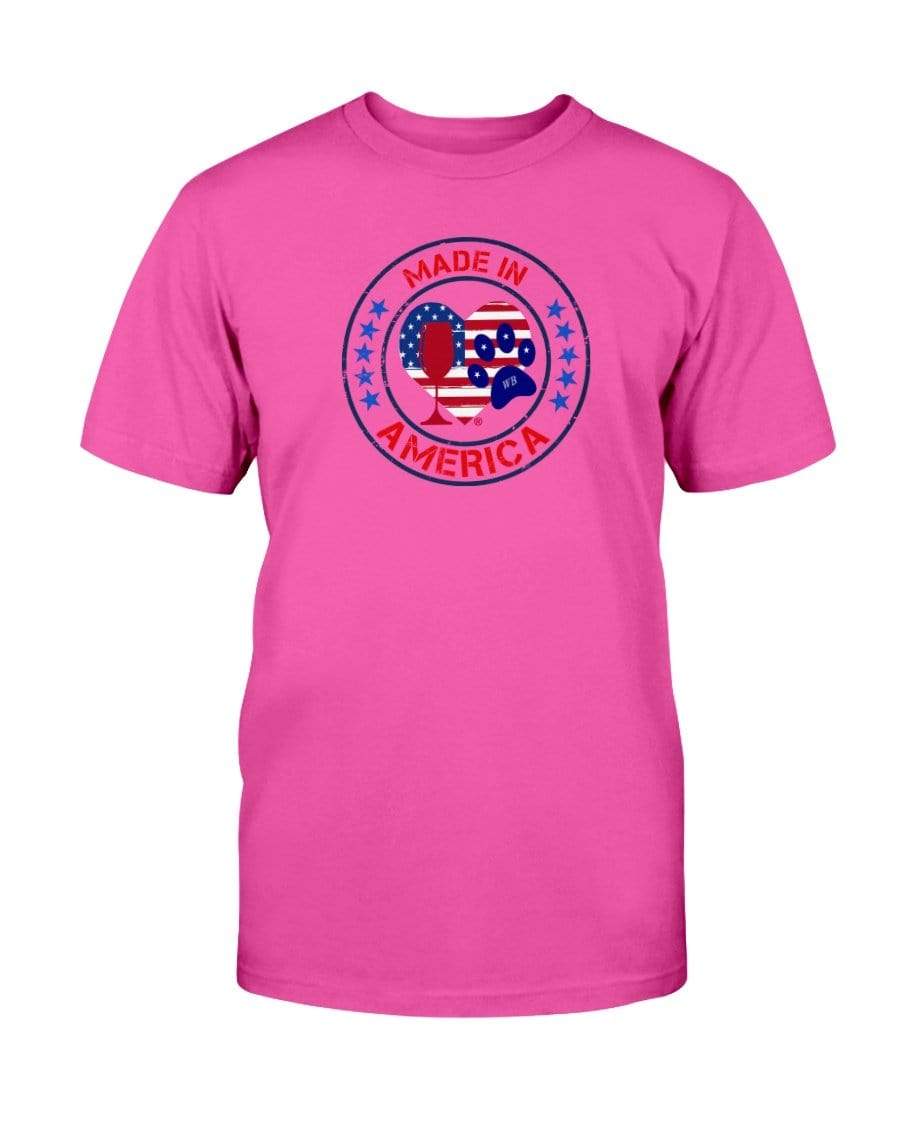 Shirts Heliconia / S Winey Bitches Co "Made In America" Ultra Cotton T-Shirt WineyBitchesCo