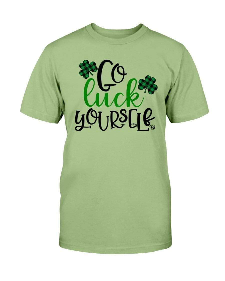 Shirts Kiwi / S Winey Bitches Co "Go Luck Yourself" Ultra Cotton T-Shirt WineyBitchesCo