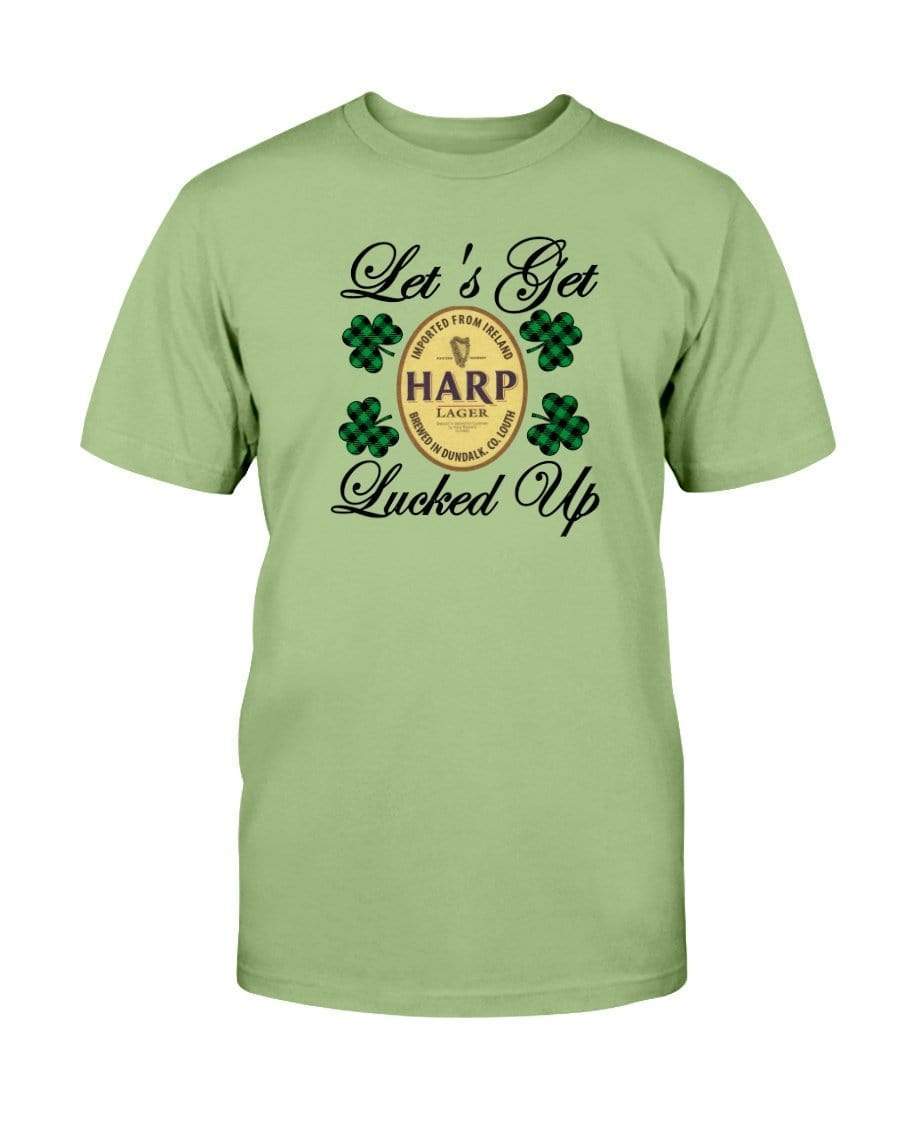 Shirts Kiwi / S Winey Bitches Co "Let's Get Lucked Up" Harp Ultra Cotton T-Shirt WineyBitchesCo