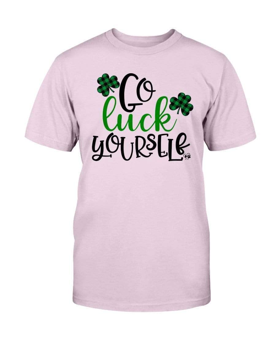 Shirts Light Pink / S Winey Bitches Co "Go Luck Yourself" Ultra Cotton T-Shirt WineyBitchesCo