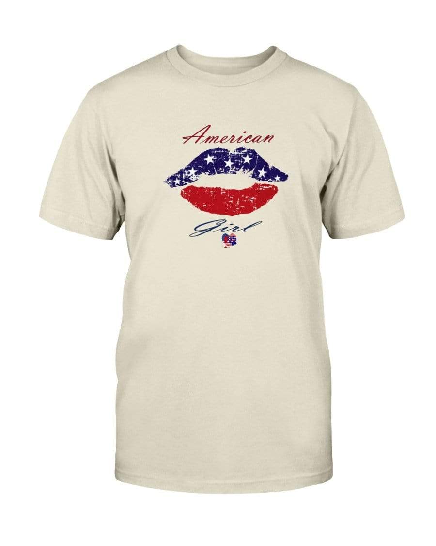 Shirts Natural / S Winey Bitches Co "American Girl" Ultra Cotton T-Shirt WineyBitchesCo