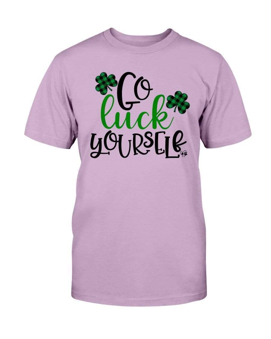 Shirts Orchid / S Winey Bitches Co "Go Luck Yourself" Ultra Cotton T-Shirt WineyBitchesCo