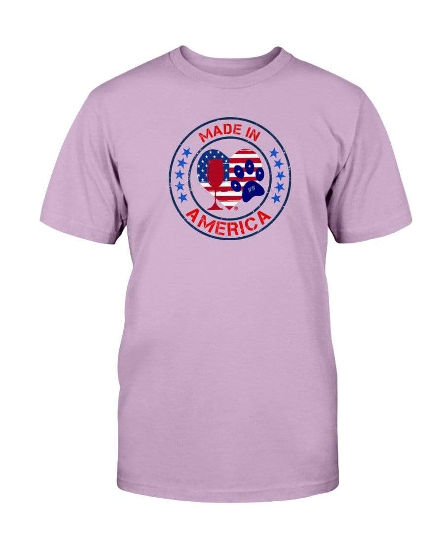 Shirts Orchid / S Winey Bitches Co "Made In America" Ultra Cotton T-Shirt WineyBitchesCo