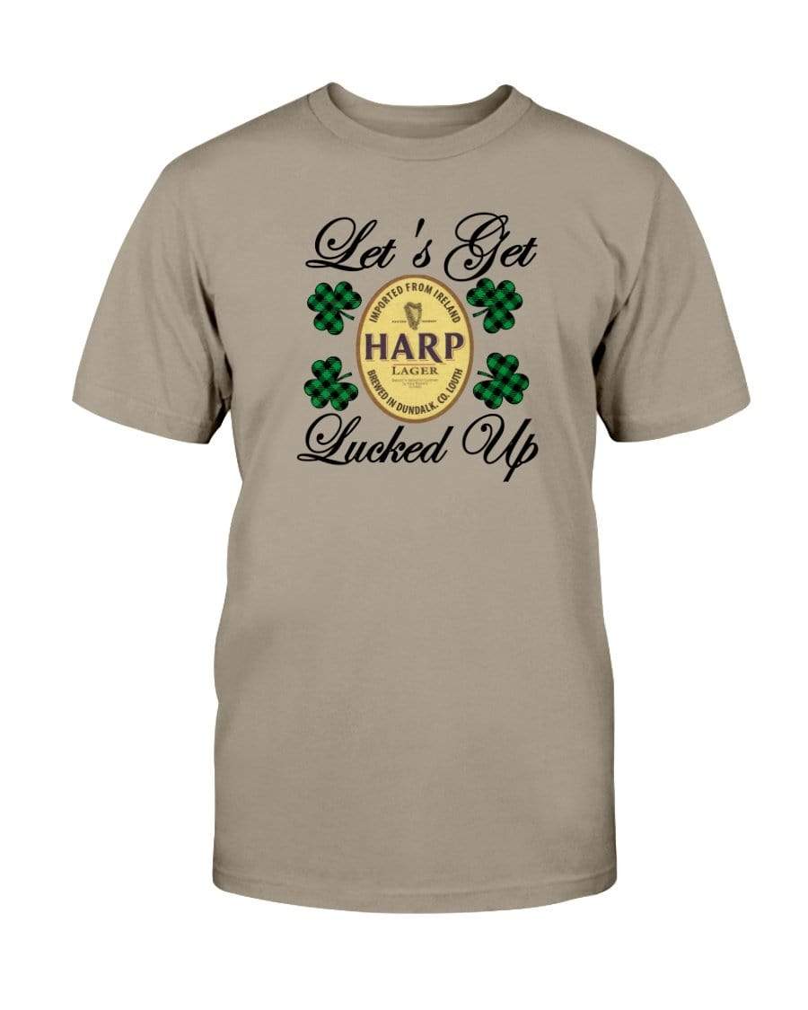 Shirts Prairie Dust / S Winey Bitches Co "Let's Get Lucked Up" Harp Ultra Cotton T-Shirt WineyBitchesCo