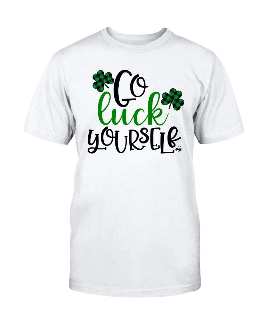 Shirts Prepared For Dye / S Winey Bitches Co "Go Luck Yourself" Ultra Cotton T-Shirt WineyBitchesCo
