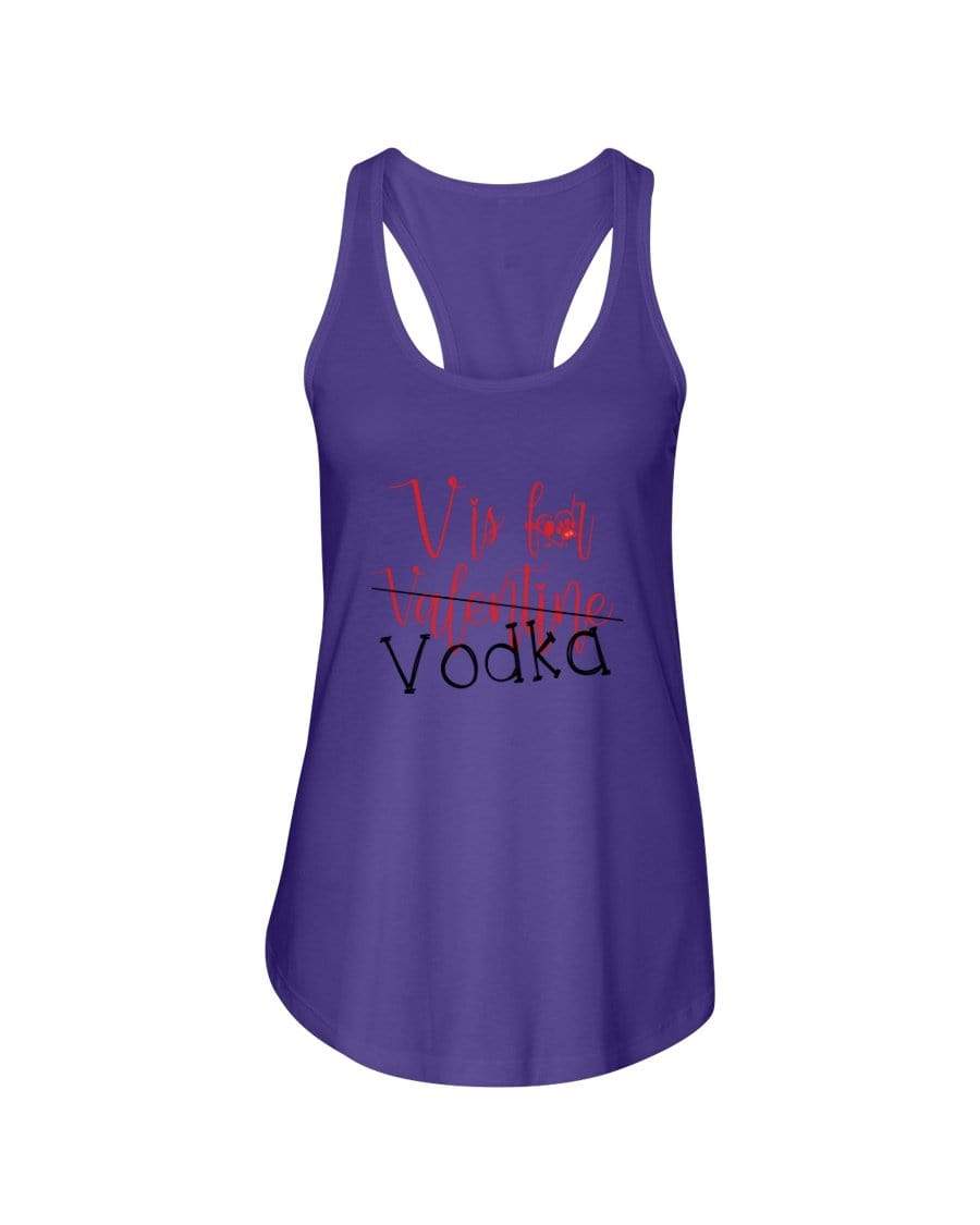Shirts Purple Rush / XS Next Level Ladies Racerback Tank WineyBitchesCo