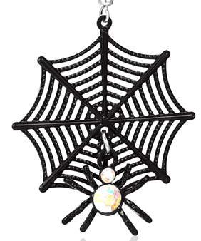 Winey Bitches Co Spider Web Tipsy Sip "Magnetic Bling for your Wine Glass"