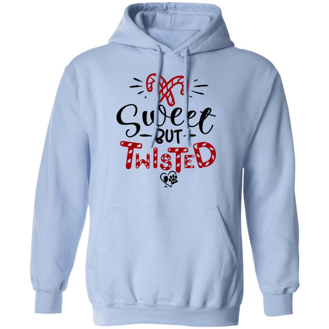 Sweatshirts Light Blue / S WineyBitches.Co "Sweet But Twisted" Pullover Hoodie 8 oz. WineyBitchesCo