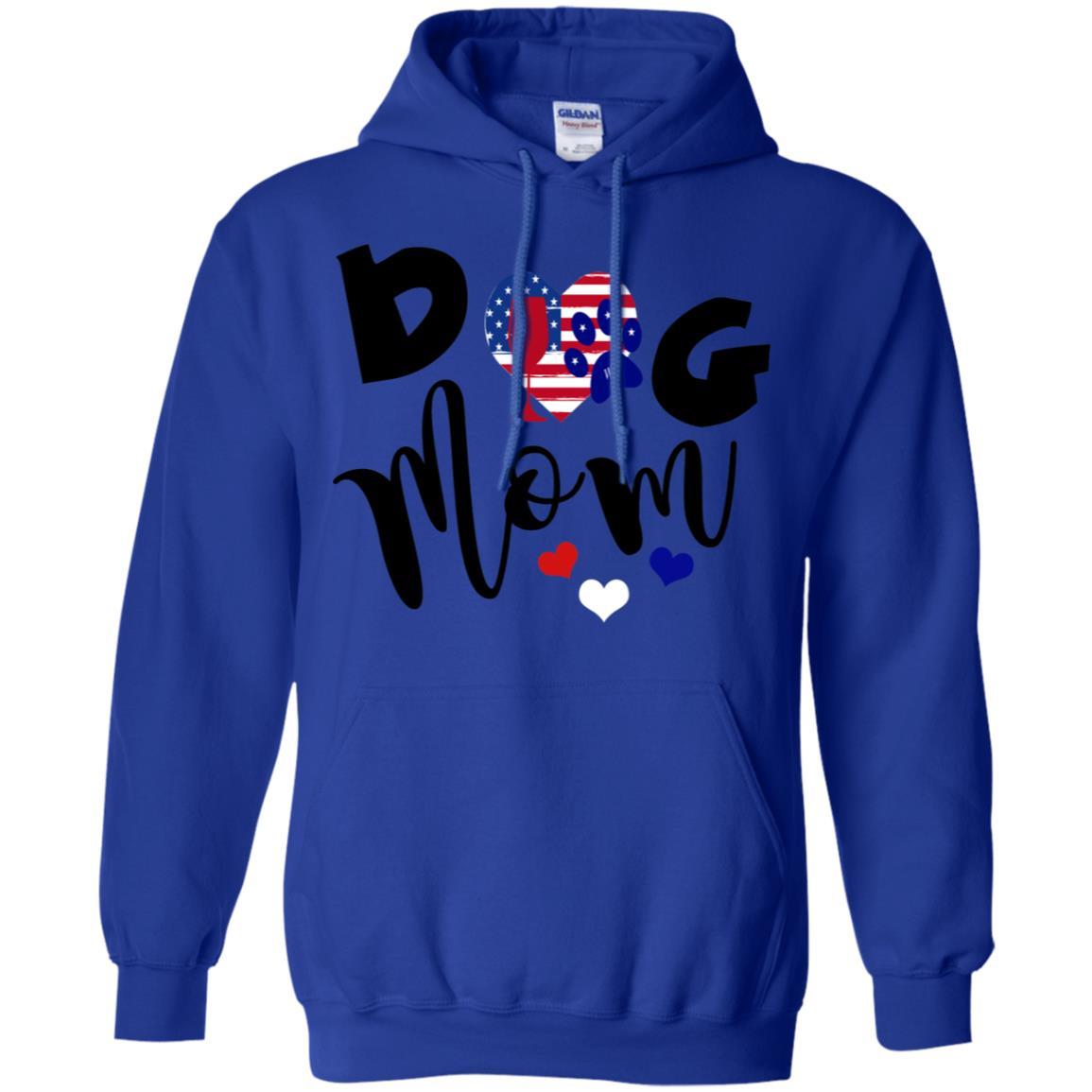 Sweatshirts Royal / S WineyBitches.Co Dog Mom Pullover Hoodie 8 oz. WineyBitchesCo