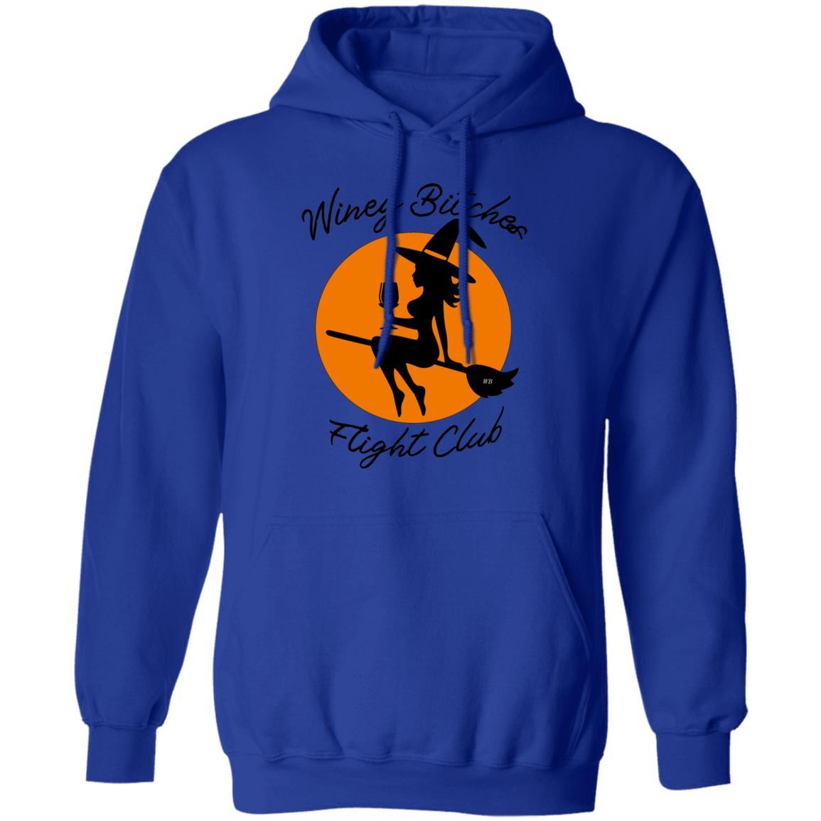 Sweatshirts Royal / S WineyBitches.Co "Winey Bitches Flight Club" Pullover Hoodie 8 oz. WineyBitchesCo