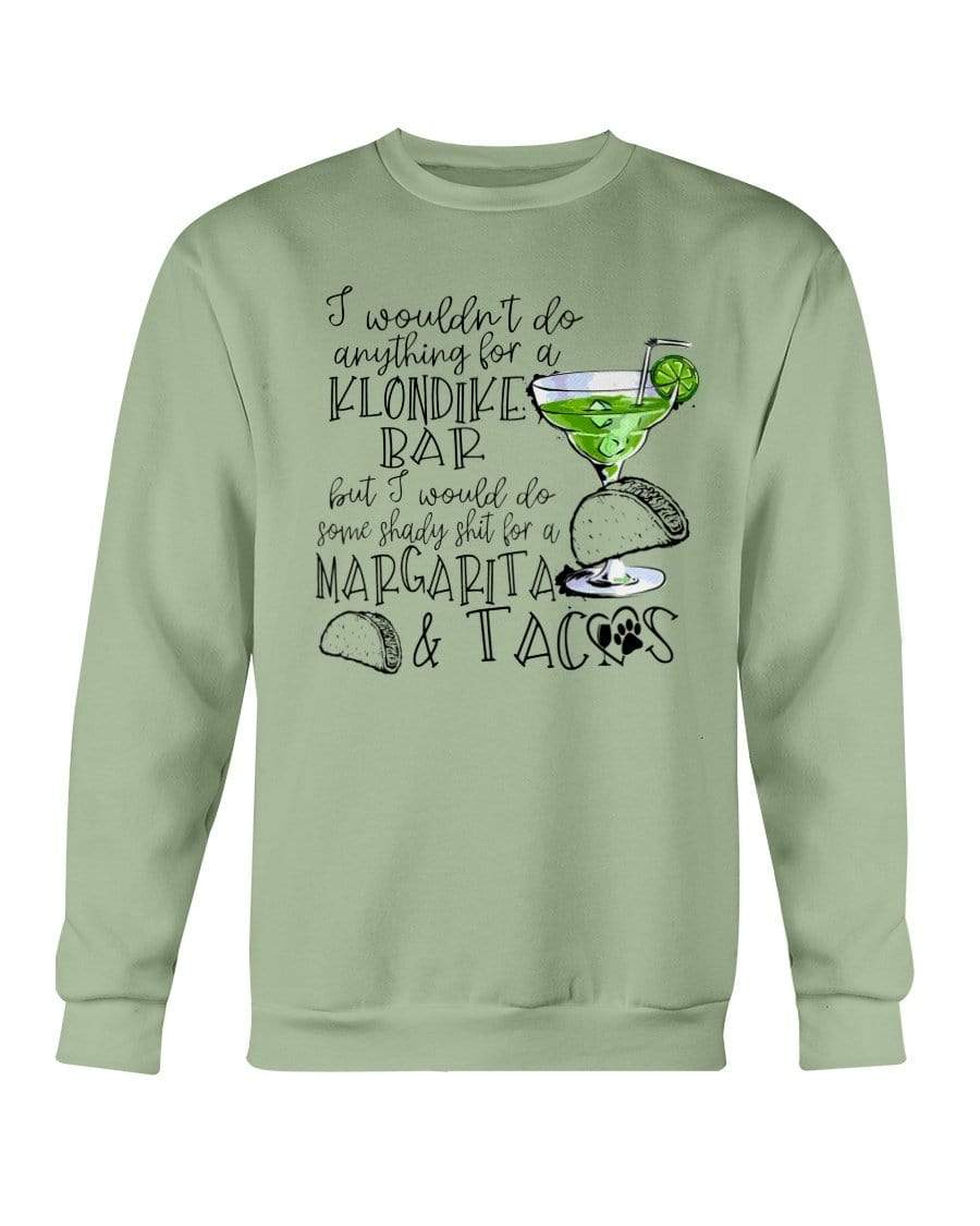 Sweatshirts Serene Green / S Winey Bitches Co Margaritas and Tacos Sweatshirt - Crew WineyBitchesCo