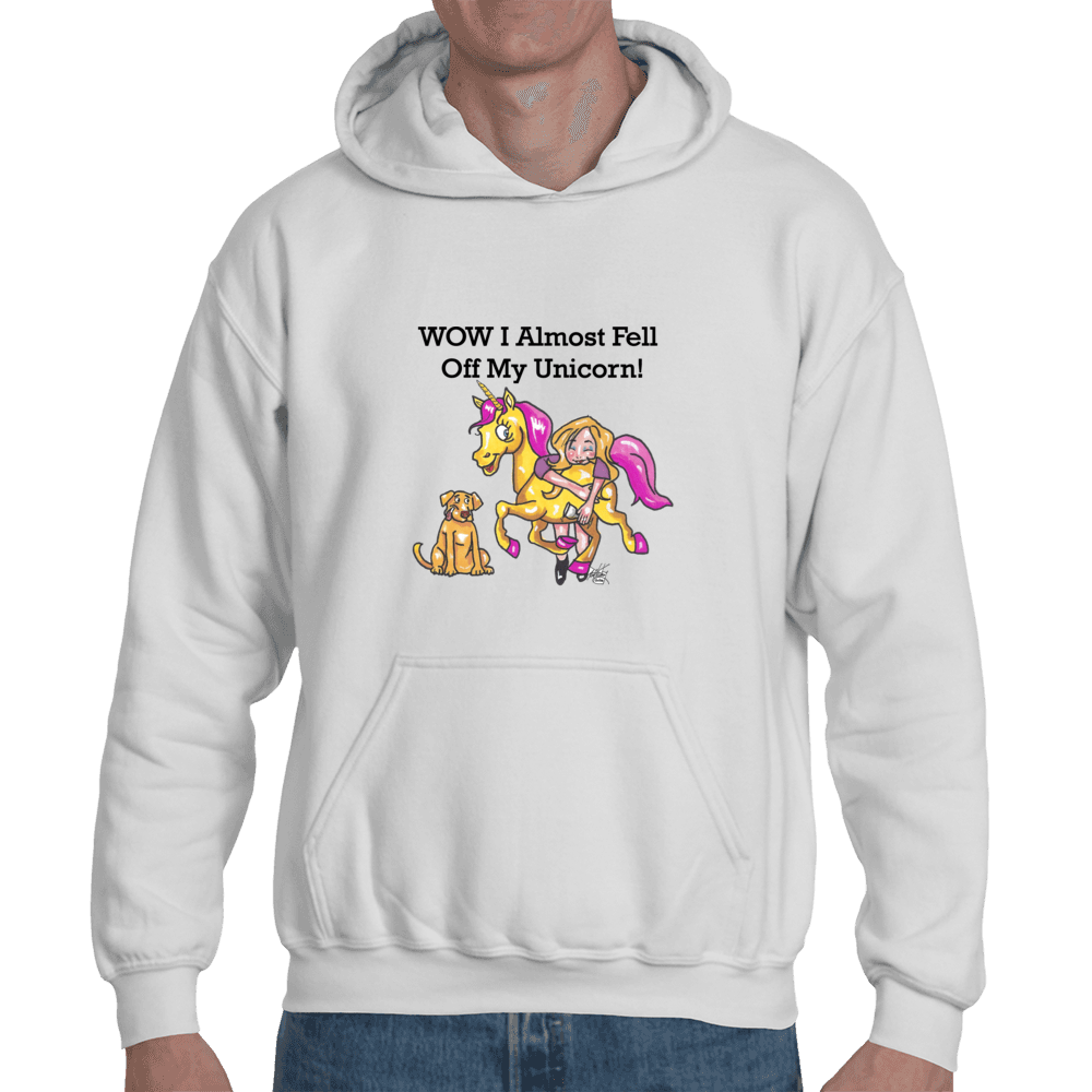 Sweatshirts Small / White WineyBitches.co Unicorn Hoodie WineyBitchesCo