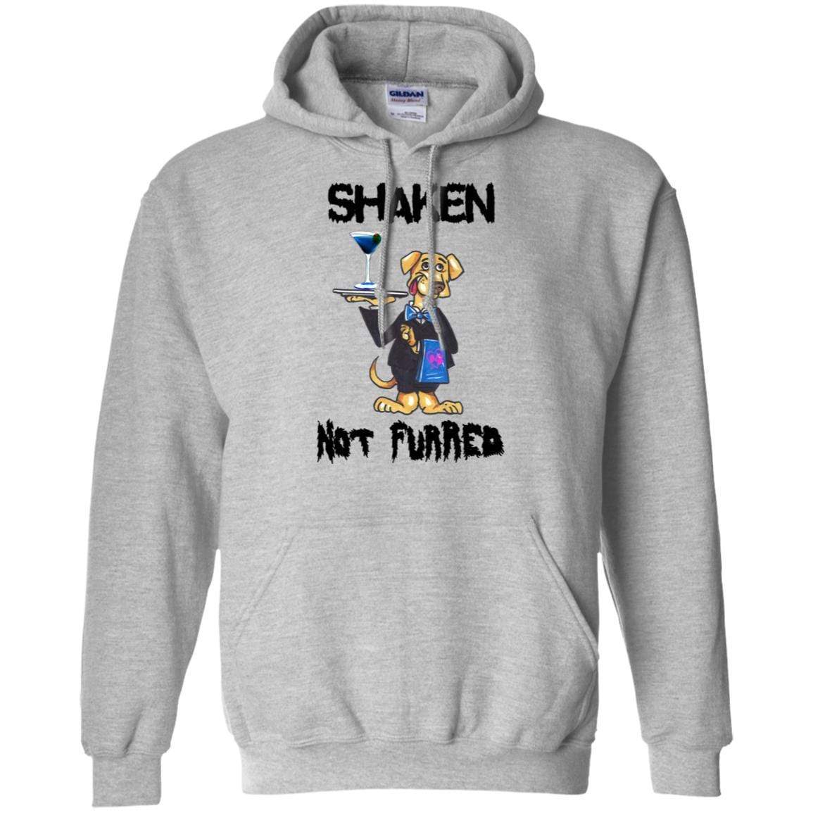 Sweatshirts Sport Grey / S WineyBitches.Co "Shaken Not Furred" Pullover Hoodie 8 oz. WineyBitchesCo