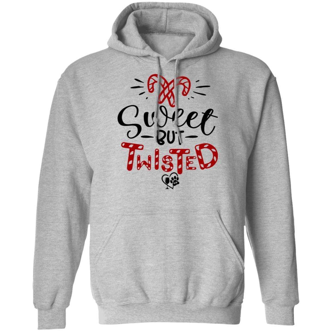 Sweatshirts Sport Grey / S WineyBitches.Co "Sweet But Twisted" Pullover Hoodie 8 oz. WineyBitchesCo