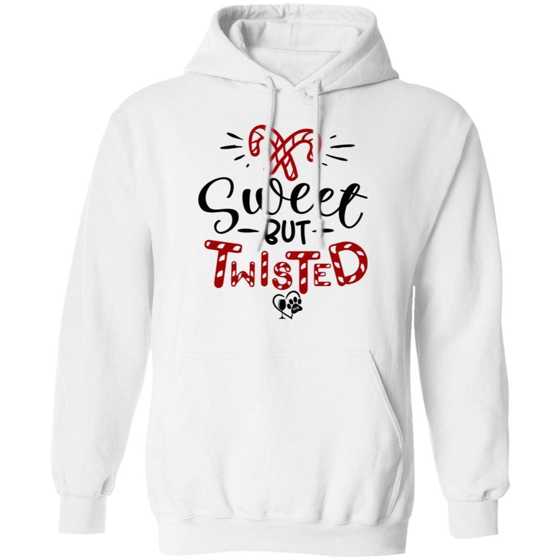 Sweatshirts White / S WineyBitches.Co "Sweet But Twisted" Pullover Hoodie 8 oz. WineyBitchesCo