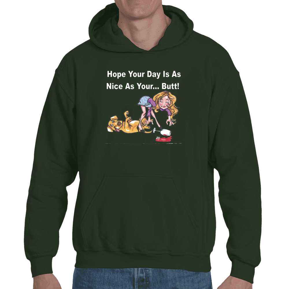 Sweatshirts WineyBitches.co "Nice Butt" Hoodie WineyBitchesCo