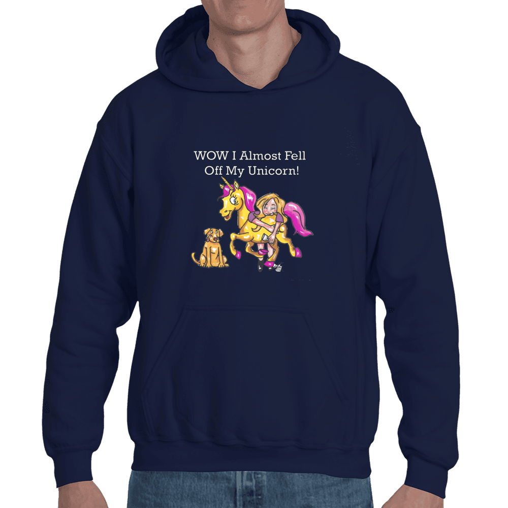 Sweatshirts WineyBitches.co Unicorn Hoodie WineyBitchesCo