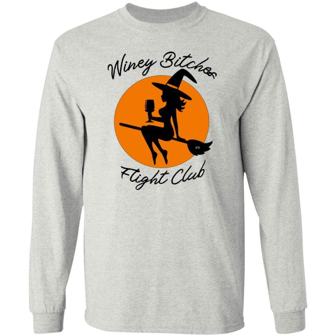 T-Shirts Ash / S WineyBitches.Co "Winey Bitches Flight Club" Ultra Cotton T-Shirt WineyBitchesCo
