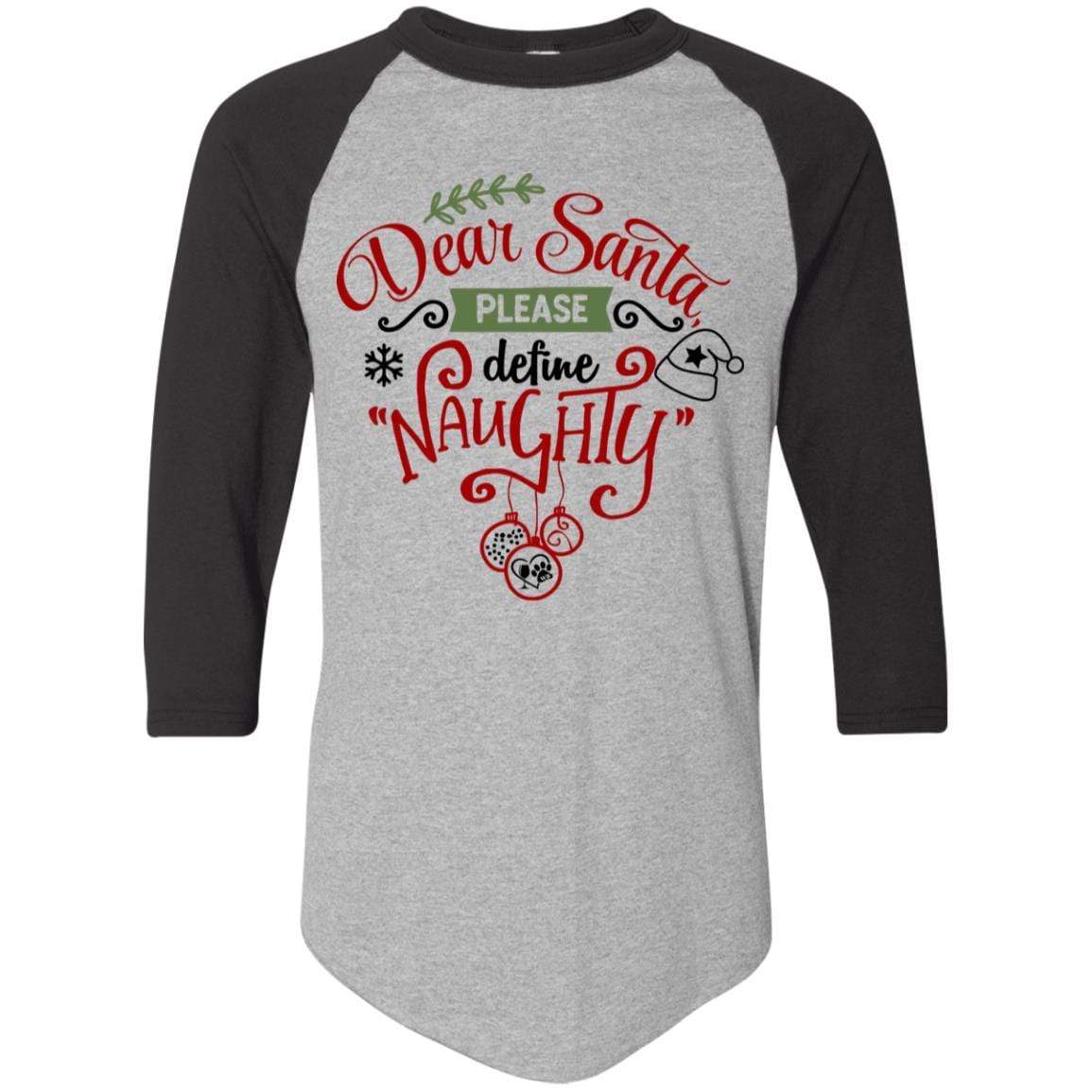T-Shirts Athletic Heather/Black / S WineyBitches.Co Colorblock Raglan Jersey WineyBitchesCo