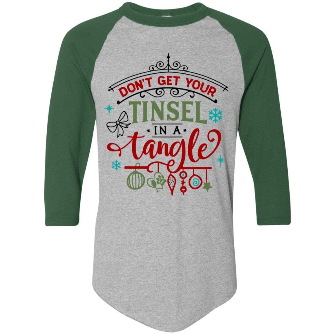 T-Shirts Athletic Heather/Dark Green / S WineyBitches.Co Colorblock Raglan Jersey WineyBitchesCo